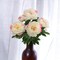 12-Pack: White & Pink Peony Bush with 5 Silk Flowers, Floral Home by Artificial Flowers